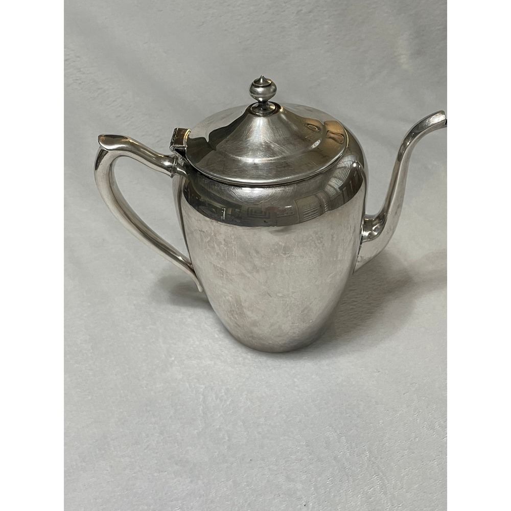 Vintage F.B. Rogers 2311 Coffee Pot Elegant Decorative Silver on Copper Plated